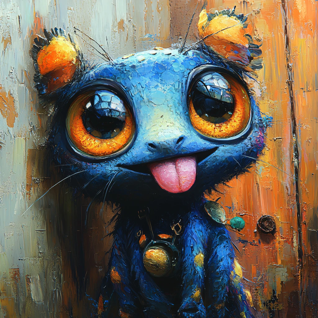 原创手绘龙娃娃