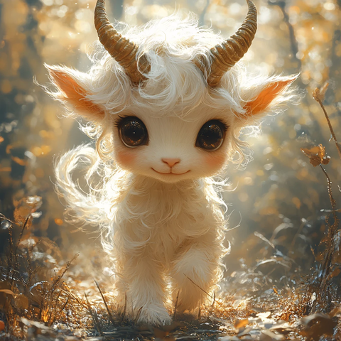 小角羊图片素材下载