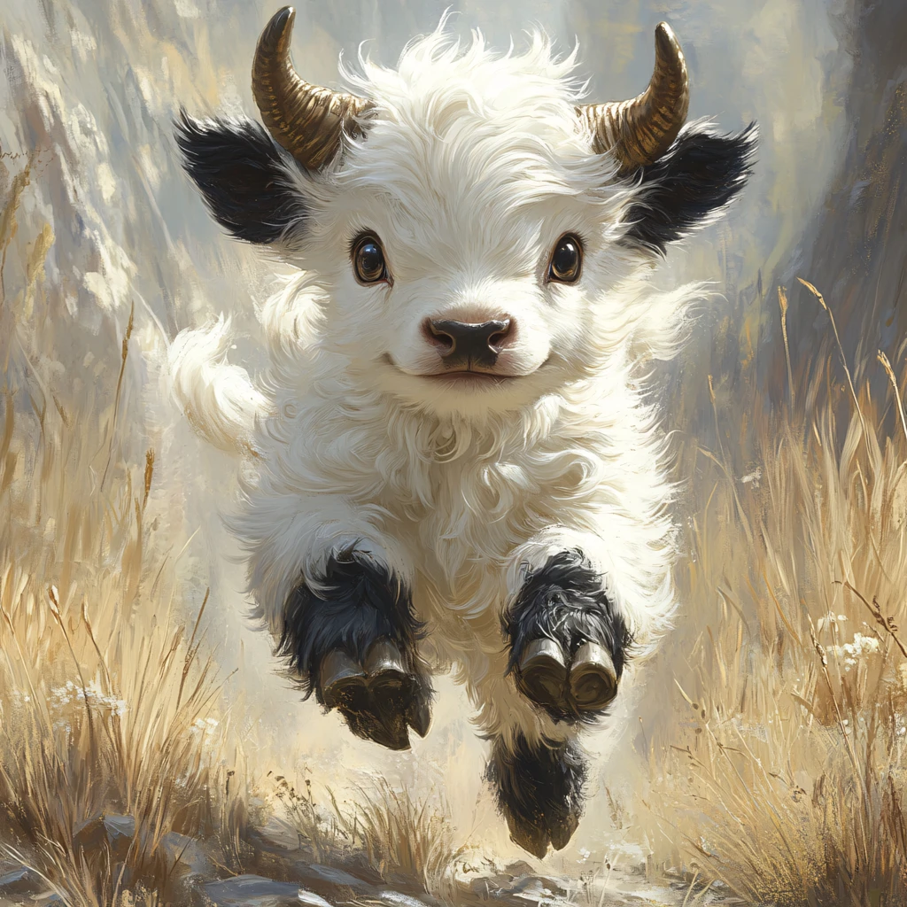 梦幻圣洁的神兽