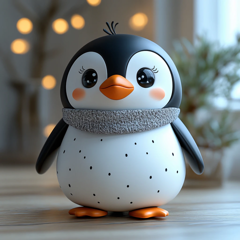 原创卡通小企鹅