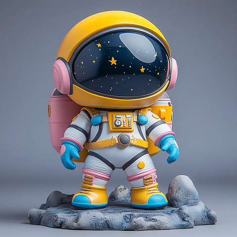 宇航员卡通模型