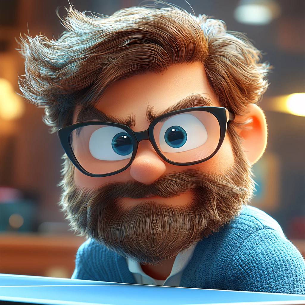 卡通写实漫画人物