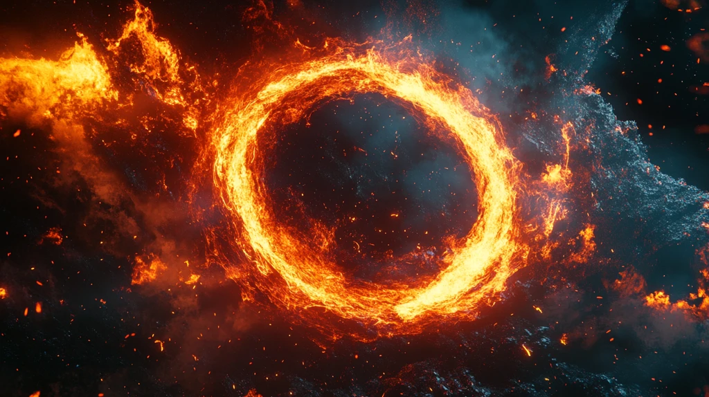 超大气圆形特效背景