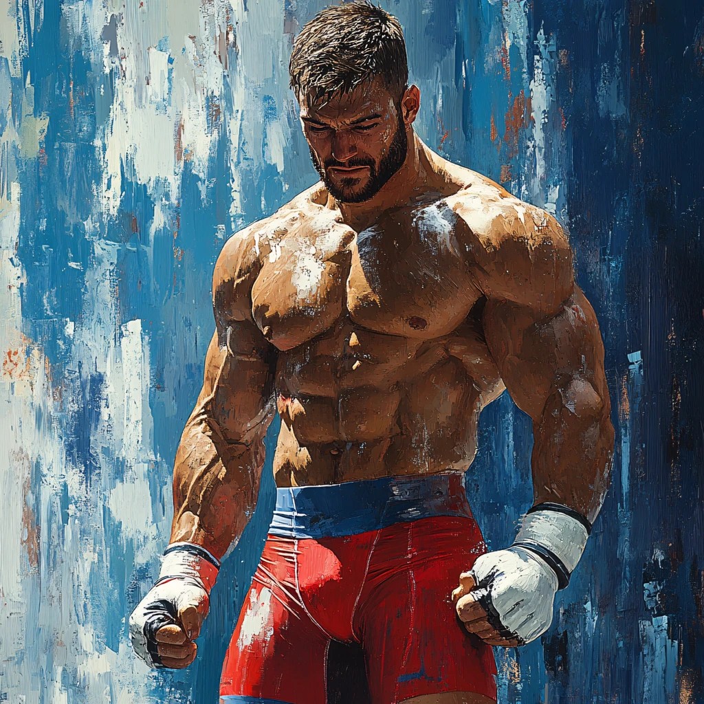 健美运动员高清图