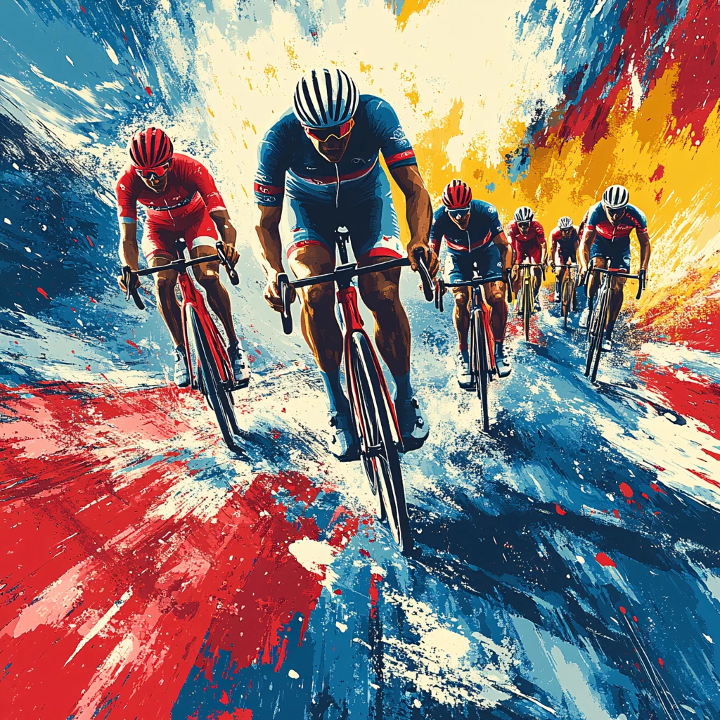 自行车赛主视觉