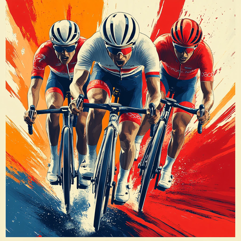 自行车比赛广告