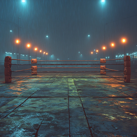 拳击舞台背景