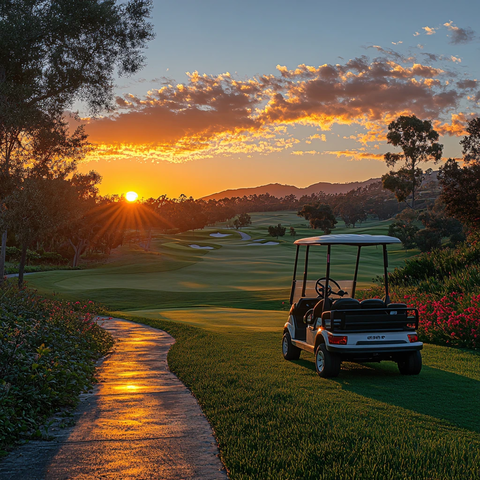 高尔夫球场实景