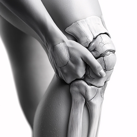 足球运动员膝盖检查