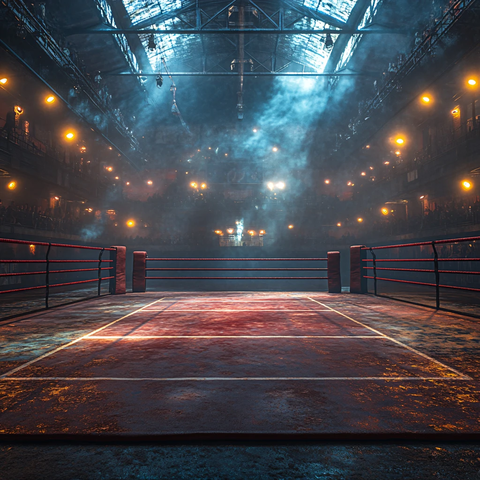 拳击舞台背景