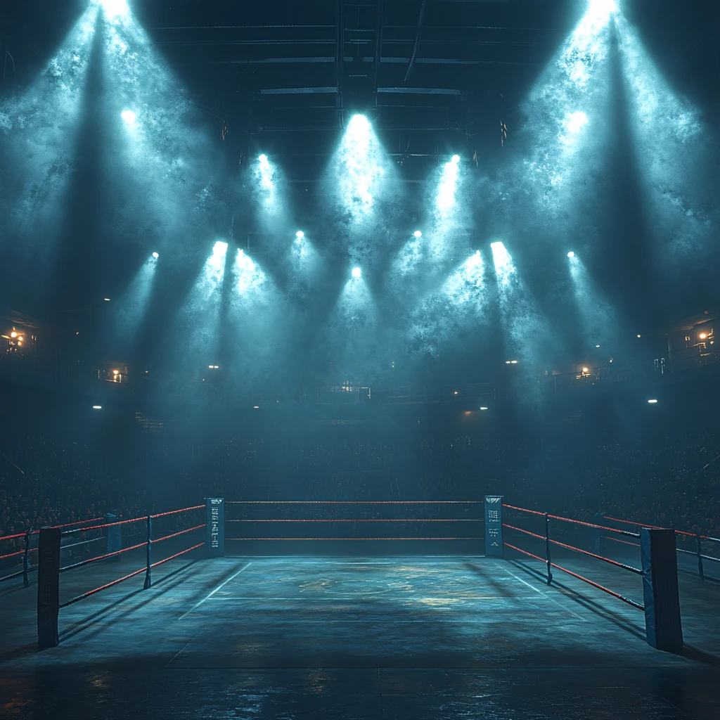拳击舞台背景