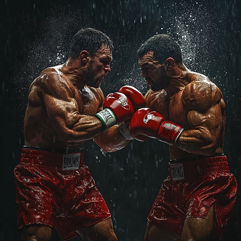 散打比赛拳击比赛