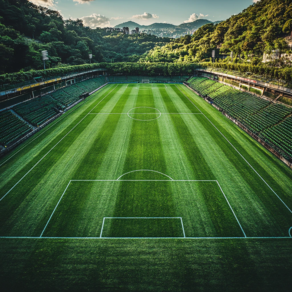 现代化足球场