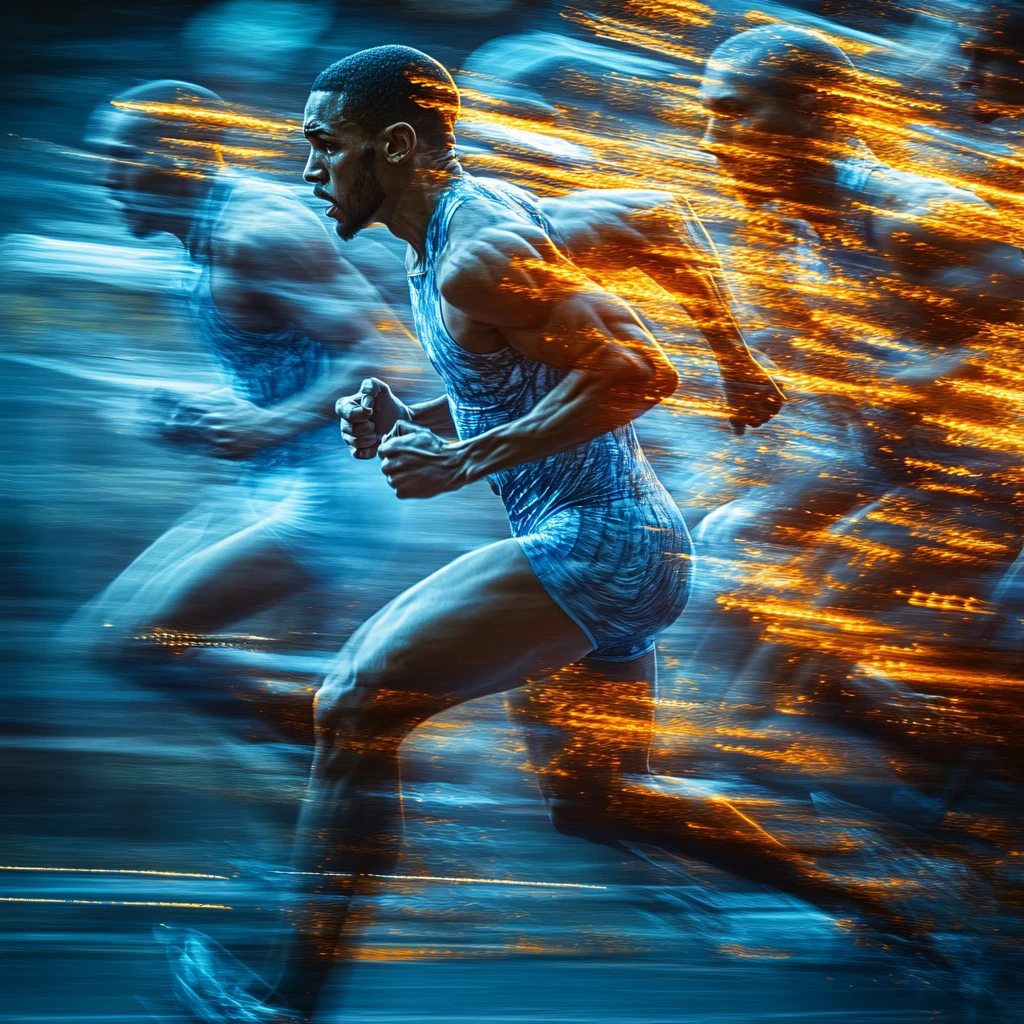 运动跑步系列视觉