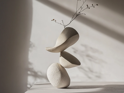 禅意日式干花插