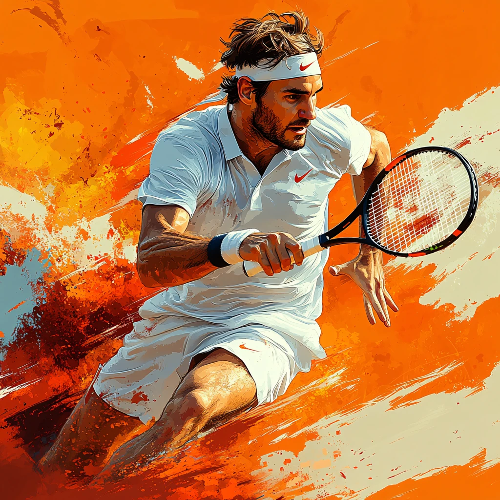 网球俱乐部挂画