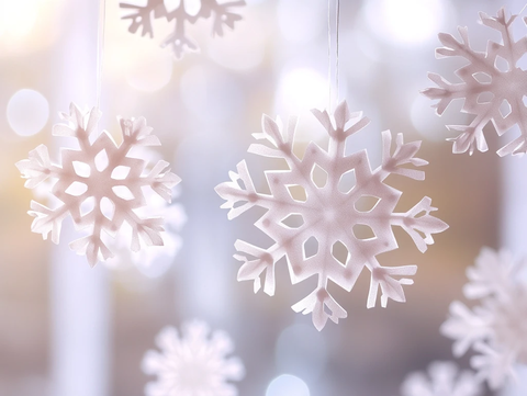 雪花装饰灯