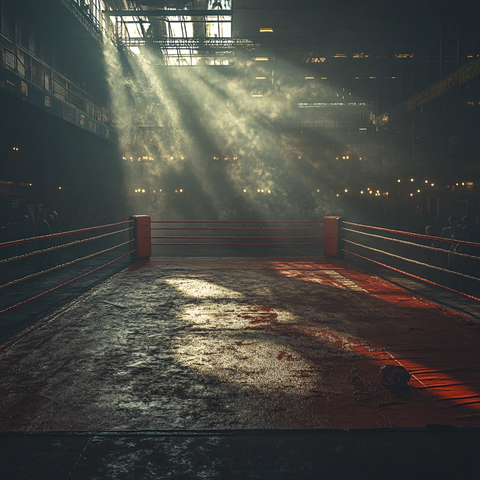 拳击舞台背景