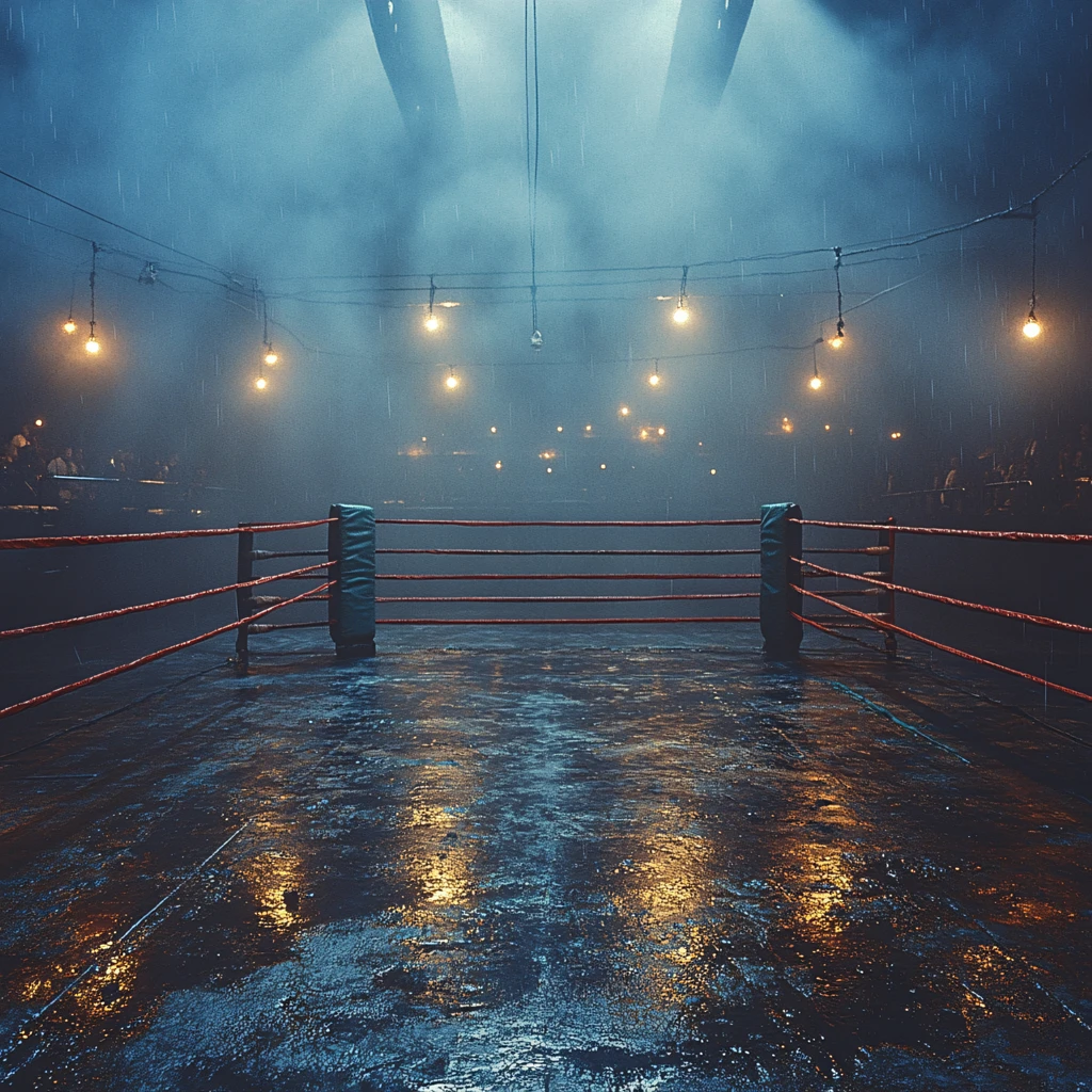 拳击舞台背景