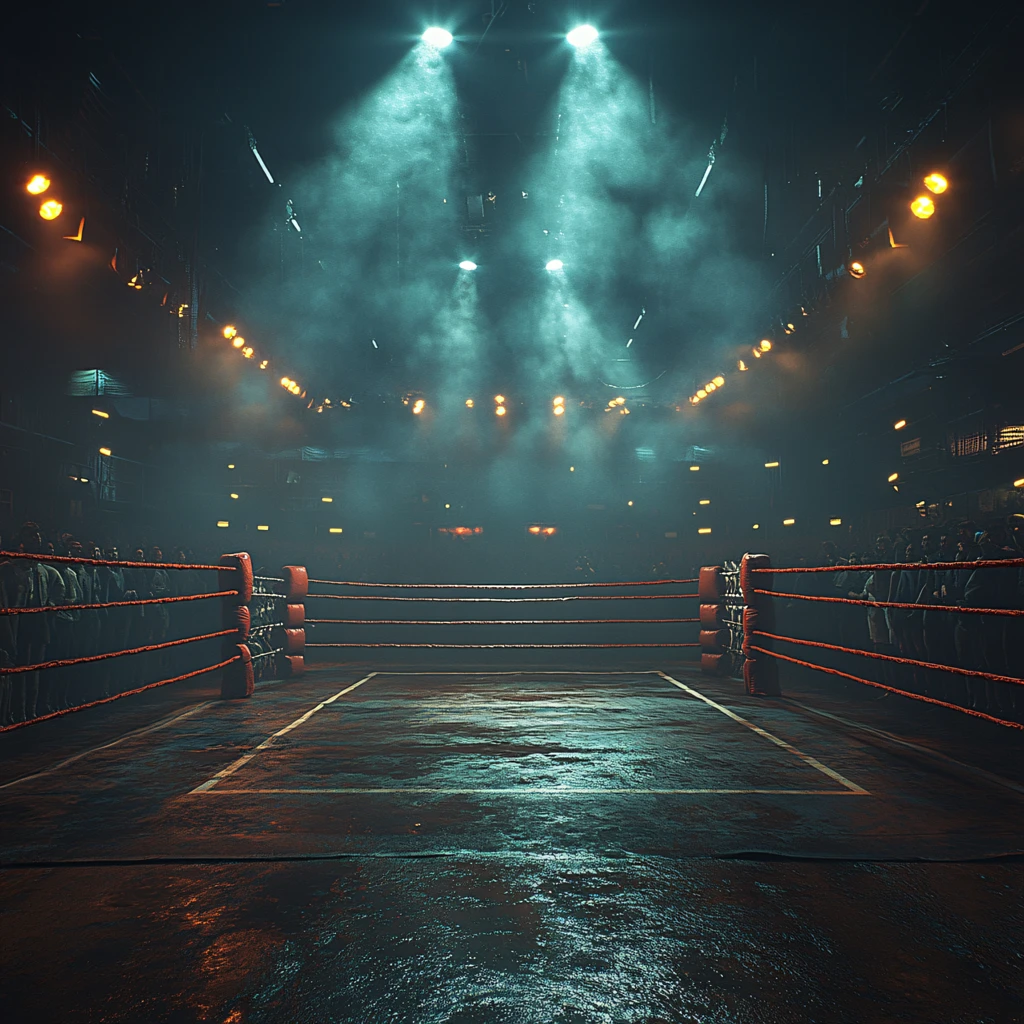 拳击舞台背景