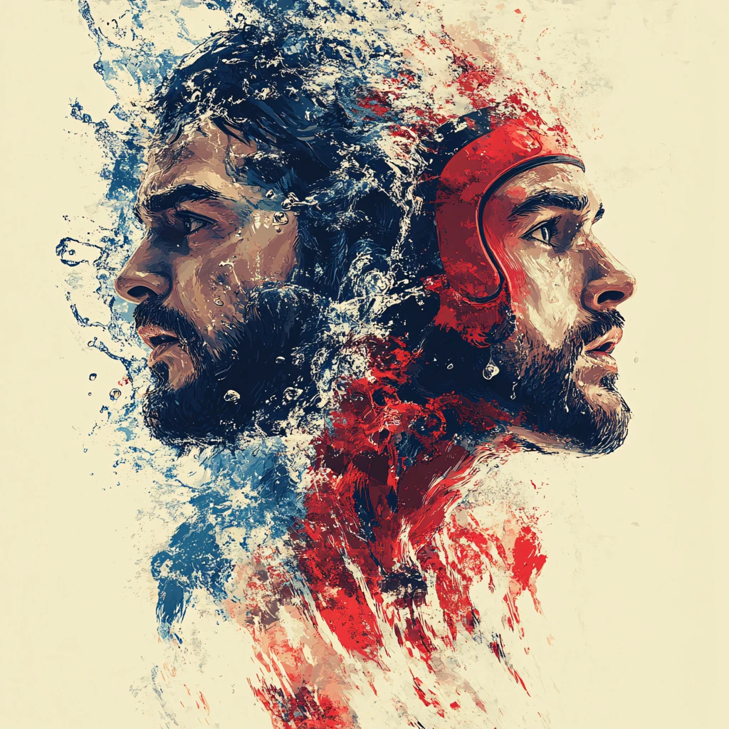 潮流运动人物海报