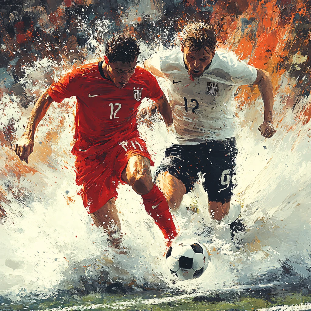 足球比赛体育竞技