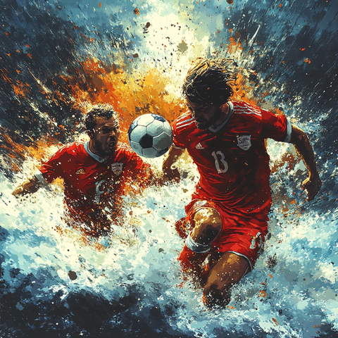 足球比赛体育竞技