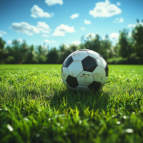 足球运动草地