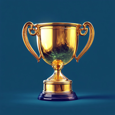 奖杯背景素材