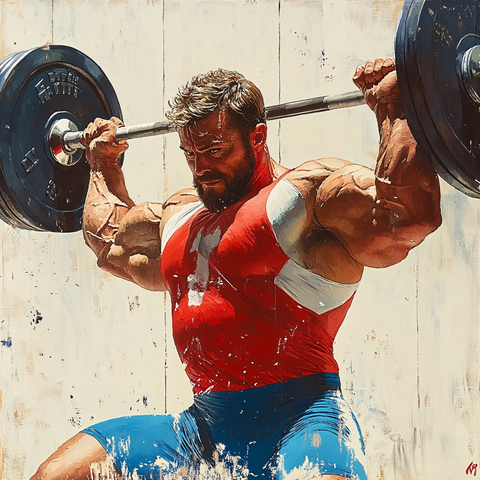 健美运动员高清图