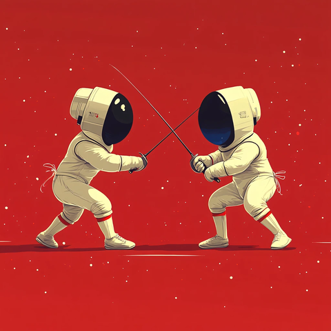 武术功夫击剑体育竞技