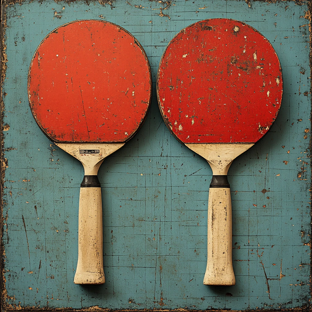 古代乒乓球拍