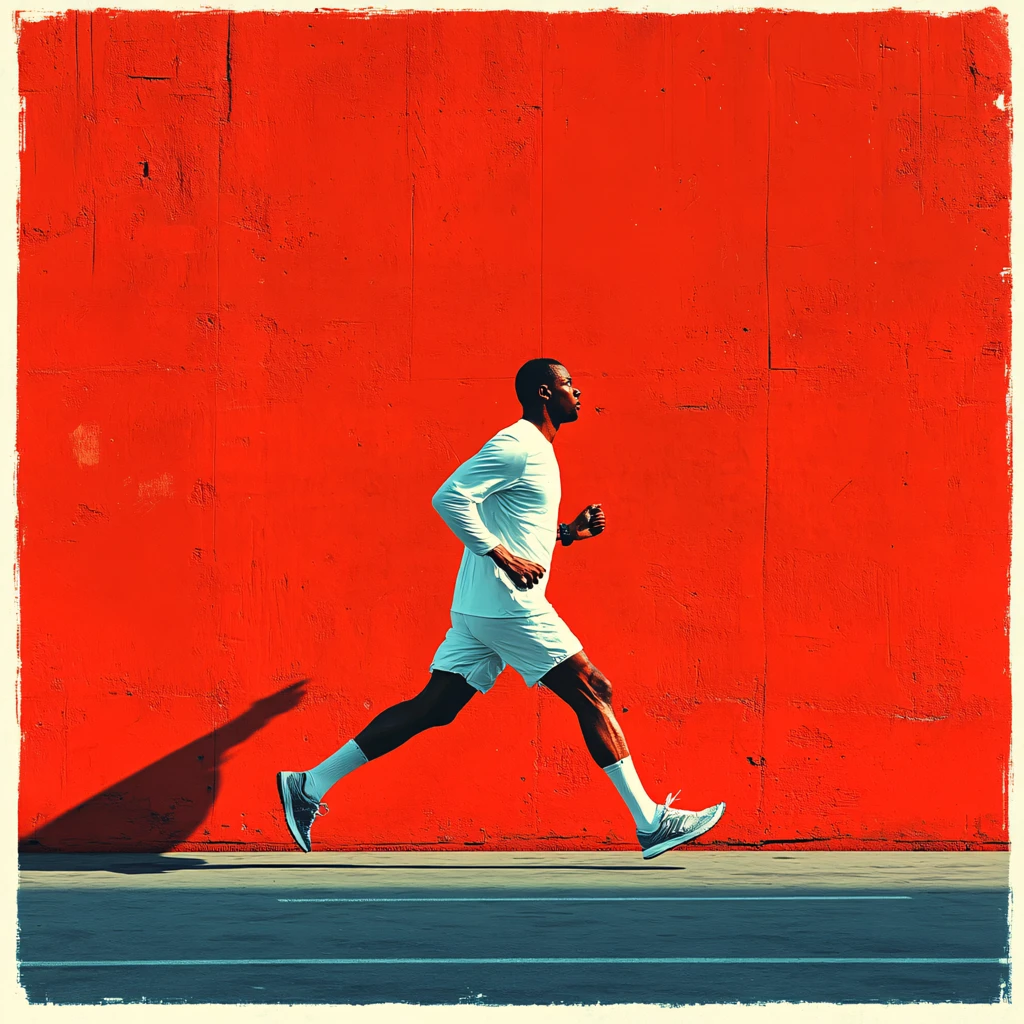 跑步在户外成人满了吗墙