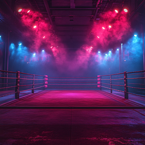 拳击舞台背景