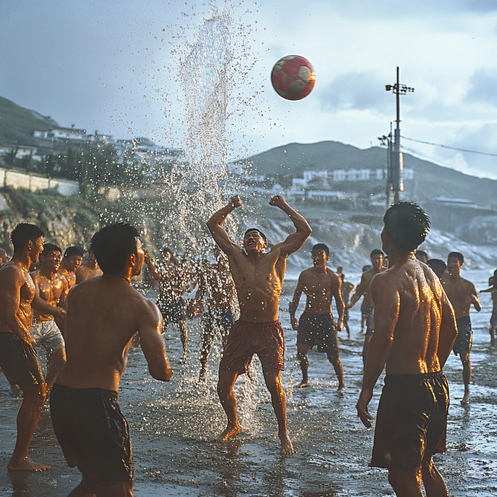 足球运动员比赛