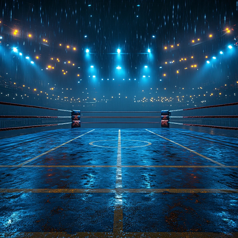 拳击舞台背景