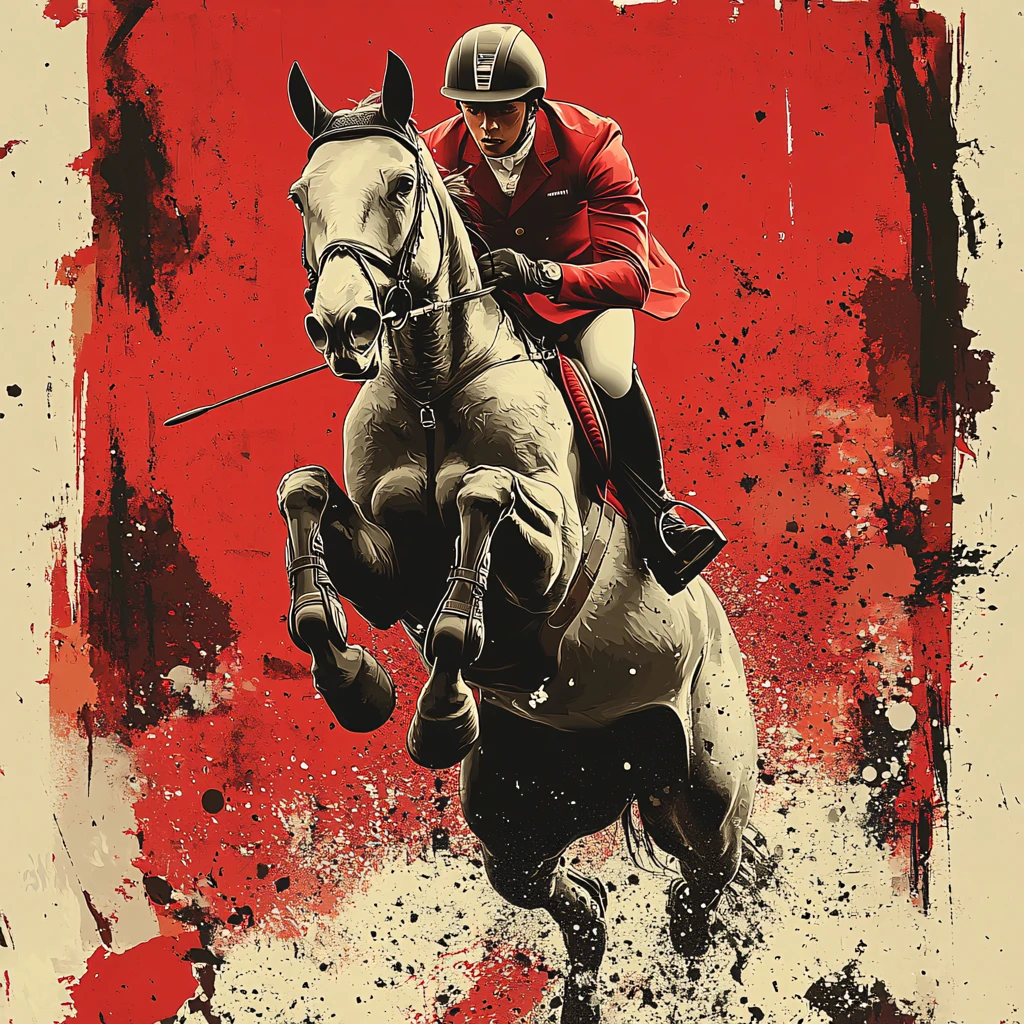 马术运动海报马术