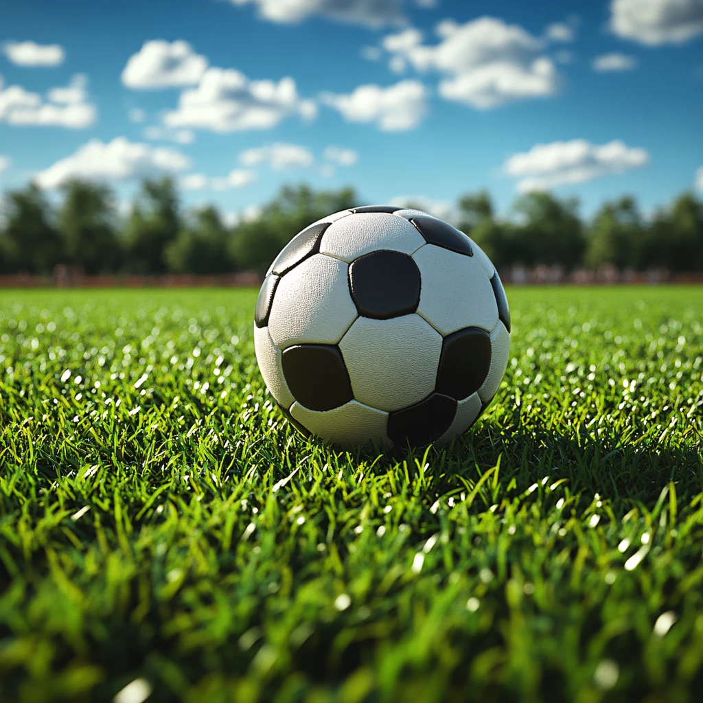 足球运动草地