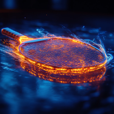 乒乓球艺术摄影