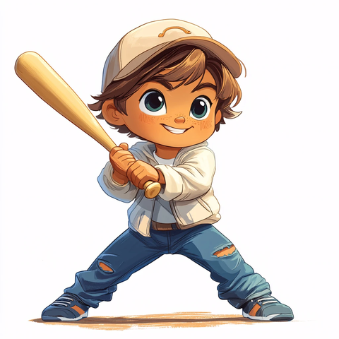 棒球插画