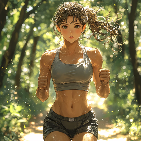 健身女孩女郎女神