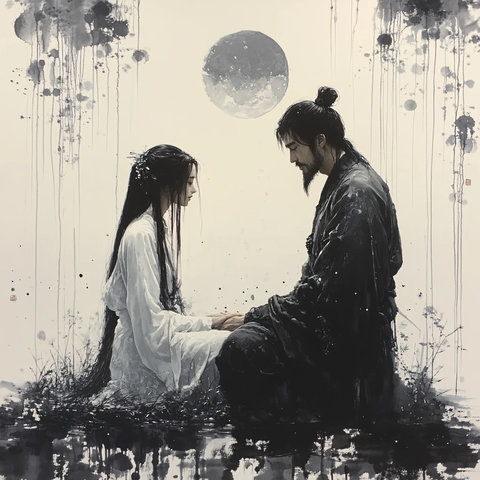 古风情侣古装情侣