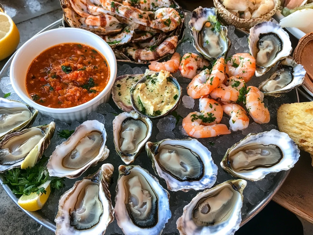 生蚝拼盘