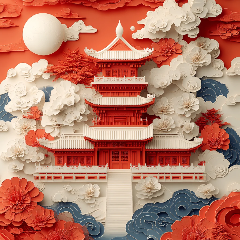 新中式纸雕