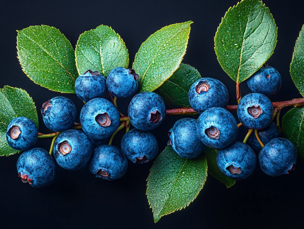 高清蓝莓果