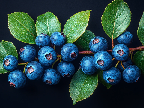 高清蓝莓果