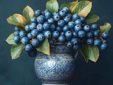高清蓝莓果