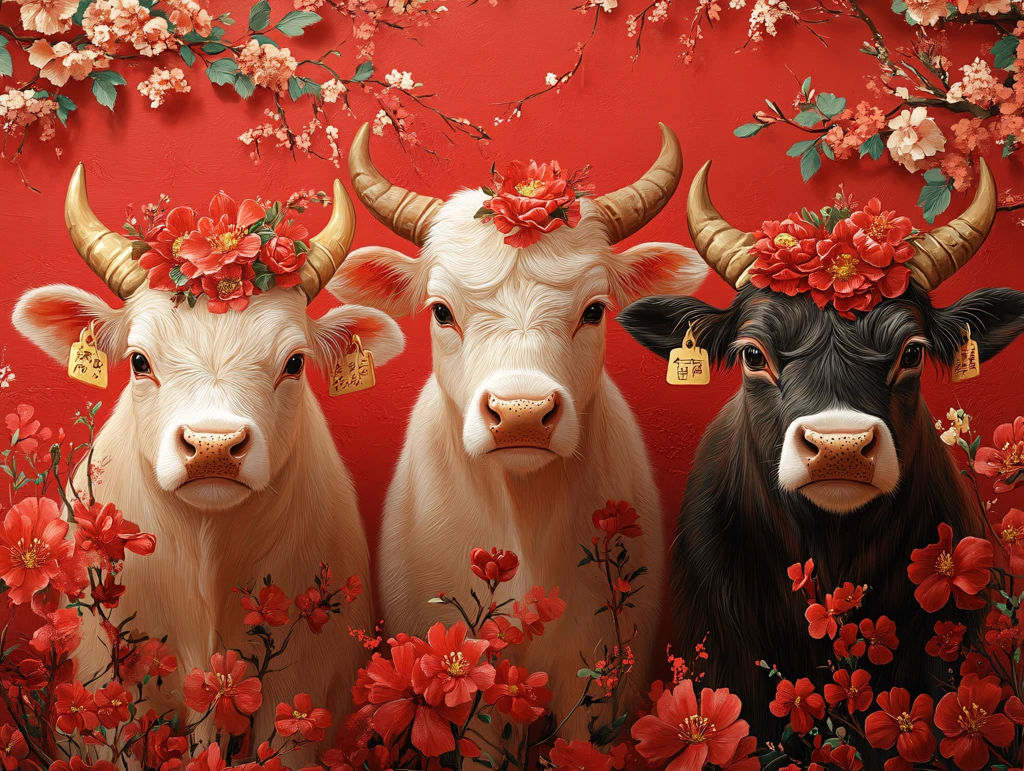 富贵牛年