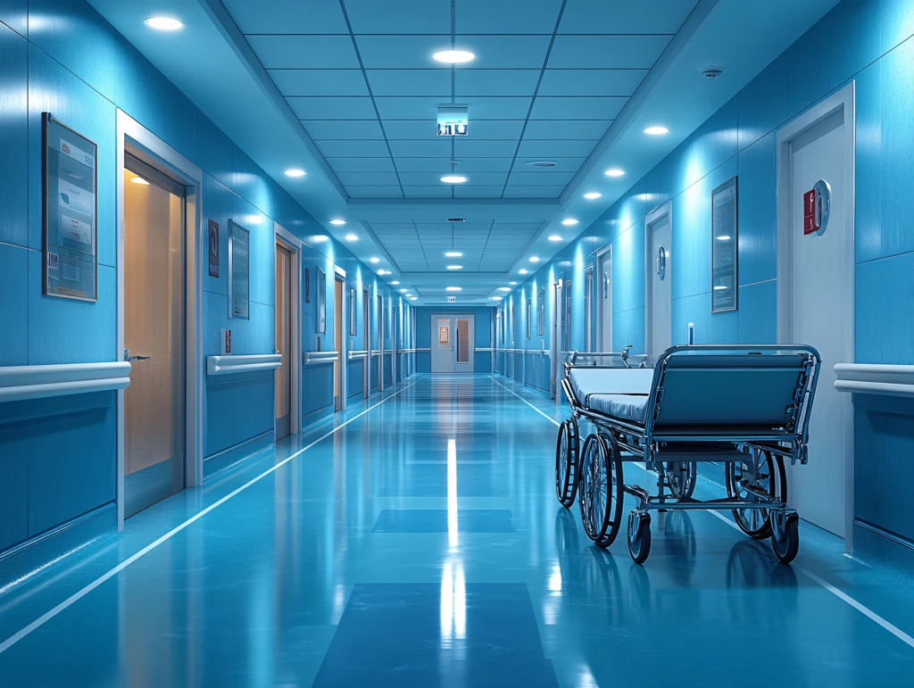 无人的医院走廊