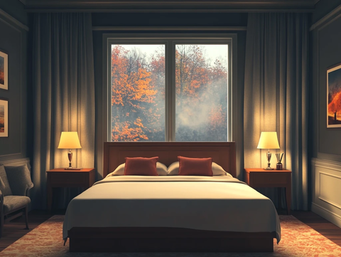 现代豪华酒店客房